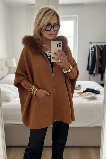 Veste à Capuche Babette en Maille