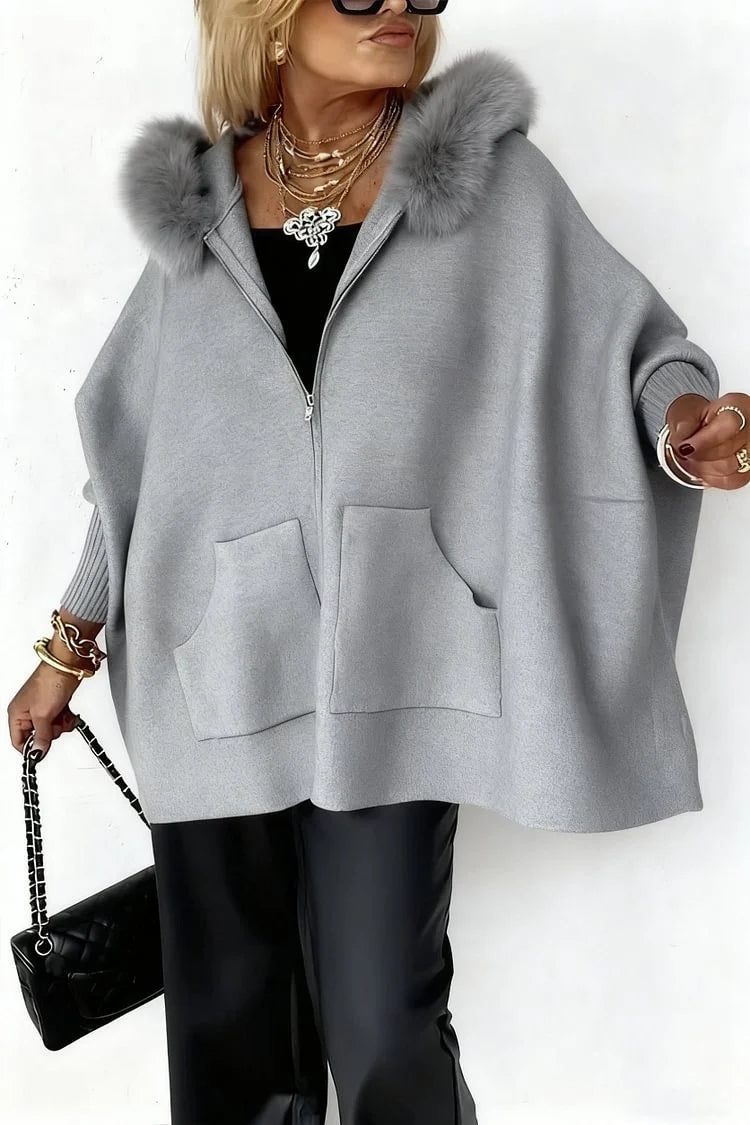 Veste à Capuche Babette en Maille