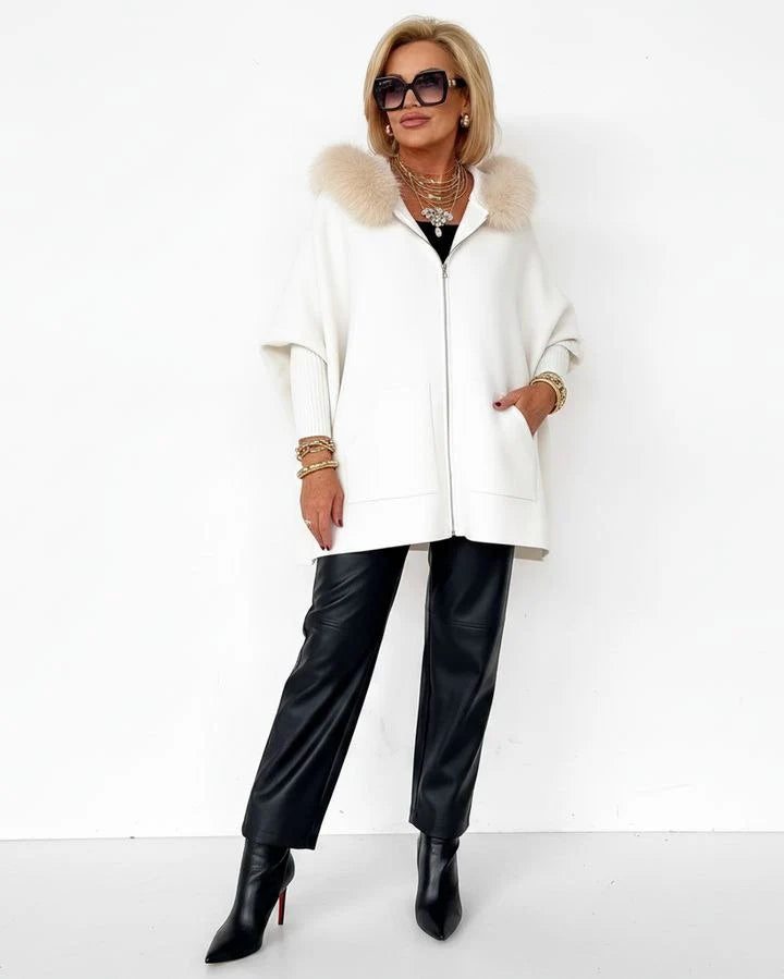 Veste à Capuche Babette en Maille