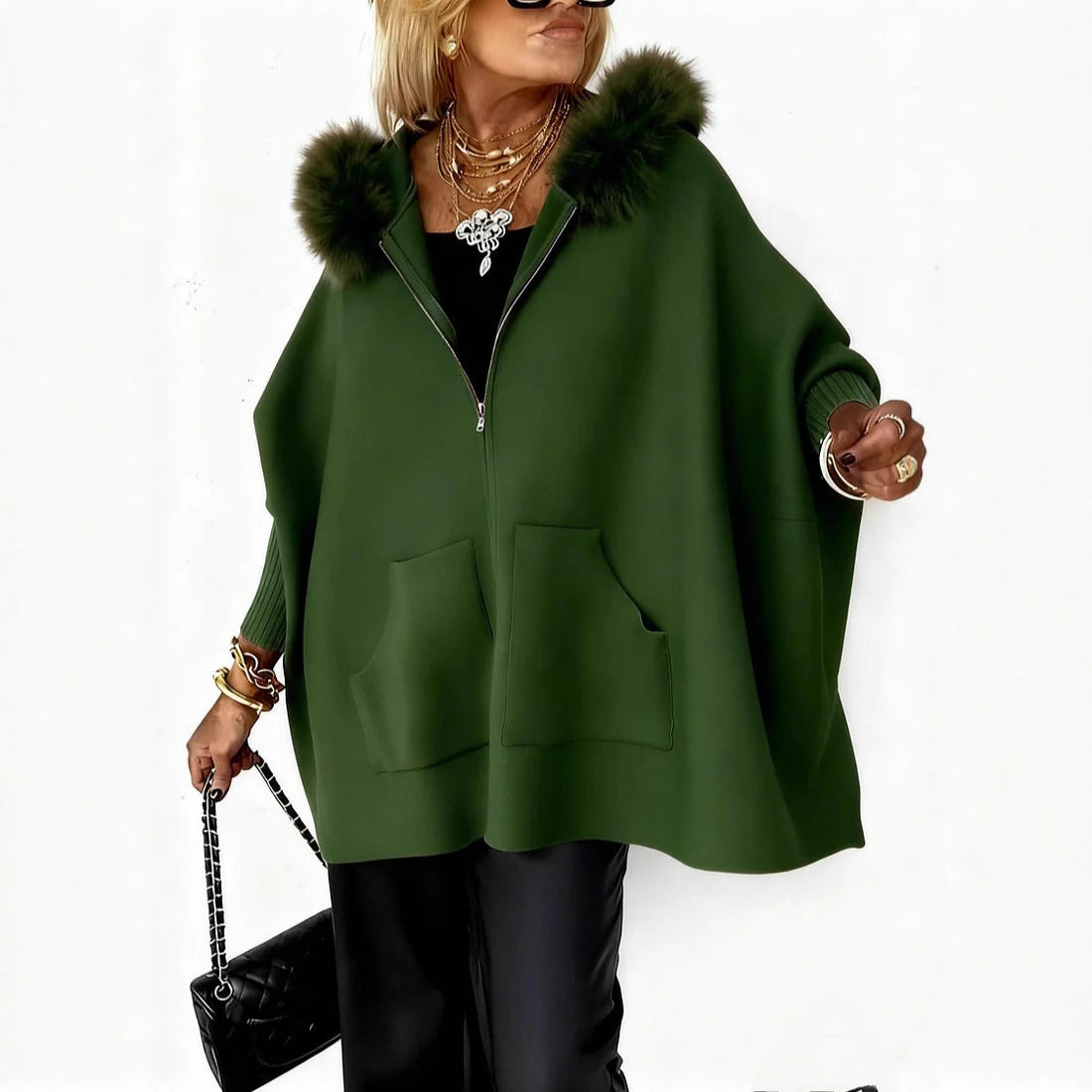 Veste à Capuche Babette en Maille
