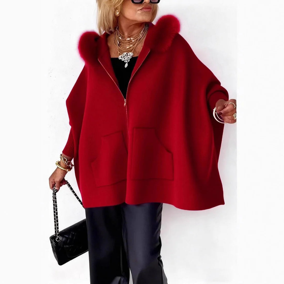 Veste à Capuche Babette en Maille