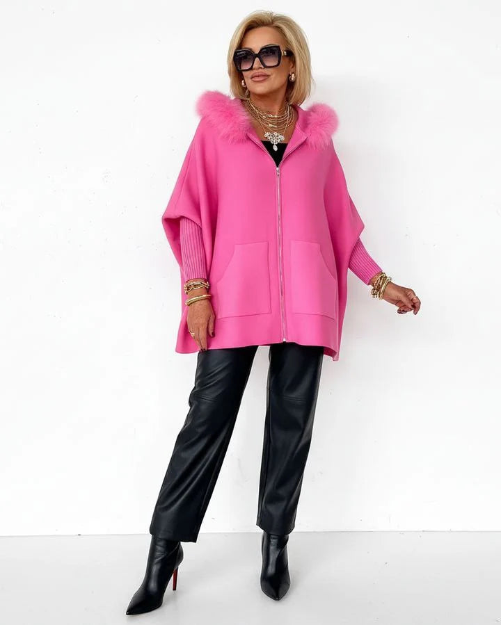 Veste à Capuche Babette en Maille